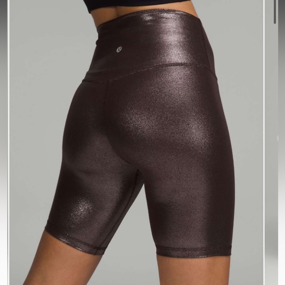 SOLD Lululemon Align HR Shorts 8 inch ‘French Press’ Size 4 - Picture 3 of 8